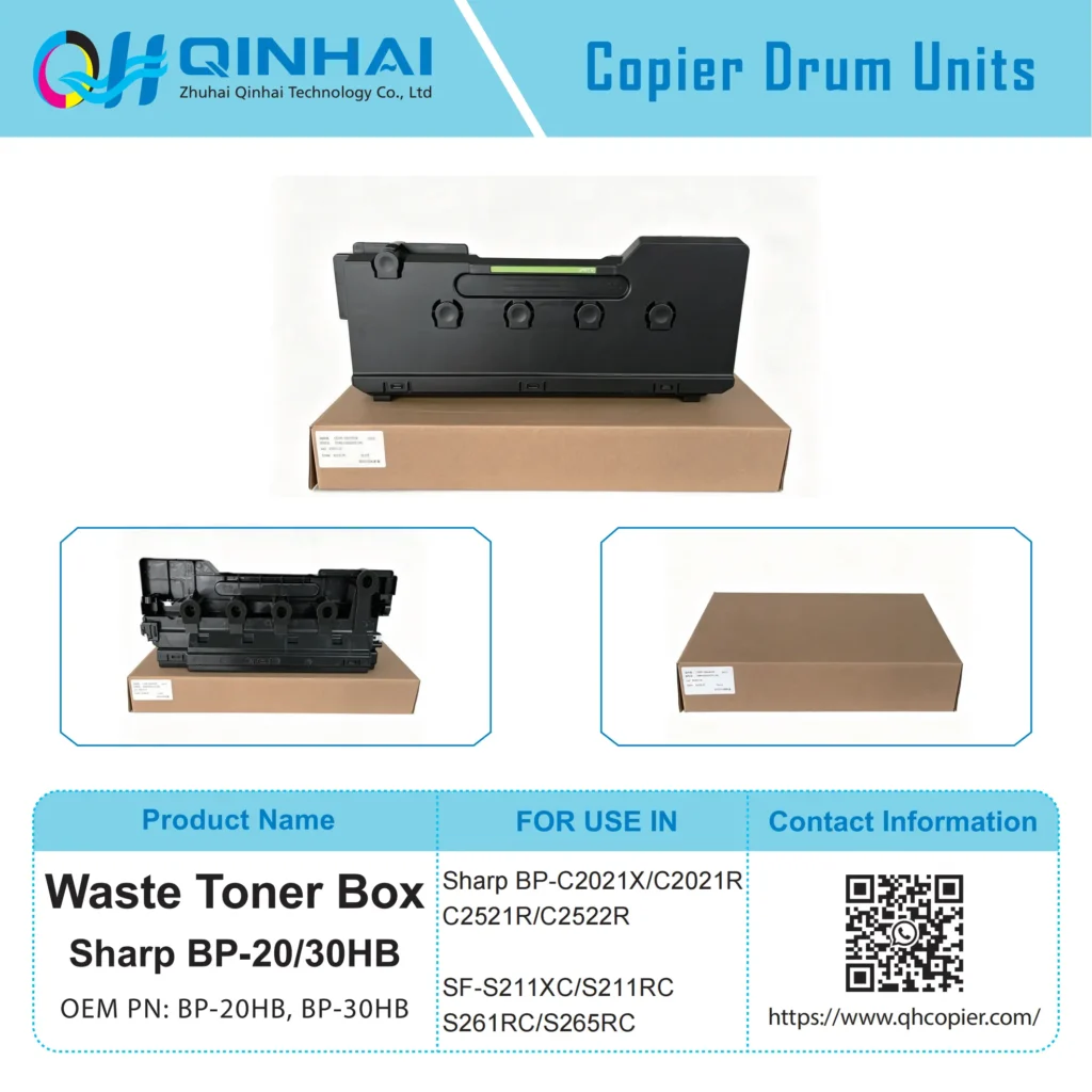 sharp bp 20/30hb waste toner box（bp 20hb/bp 30hb）