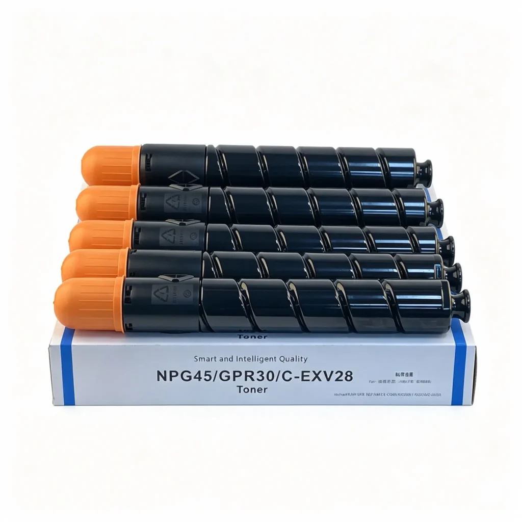 canon npg 45/gpr30/c exv28 color toner cartridge