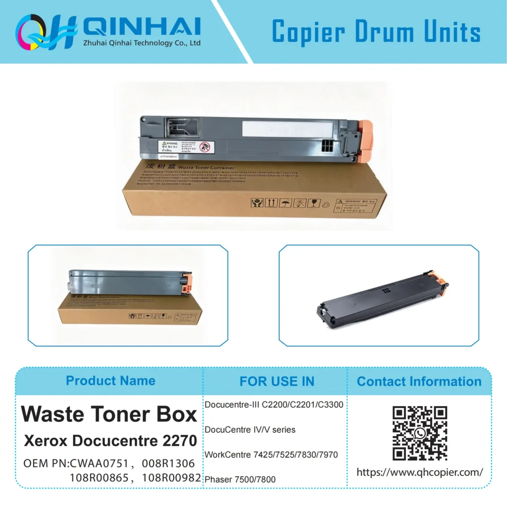 dc2270 waste toner box（cwaa0751/008r13061/108r00865/108r00982）