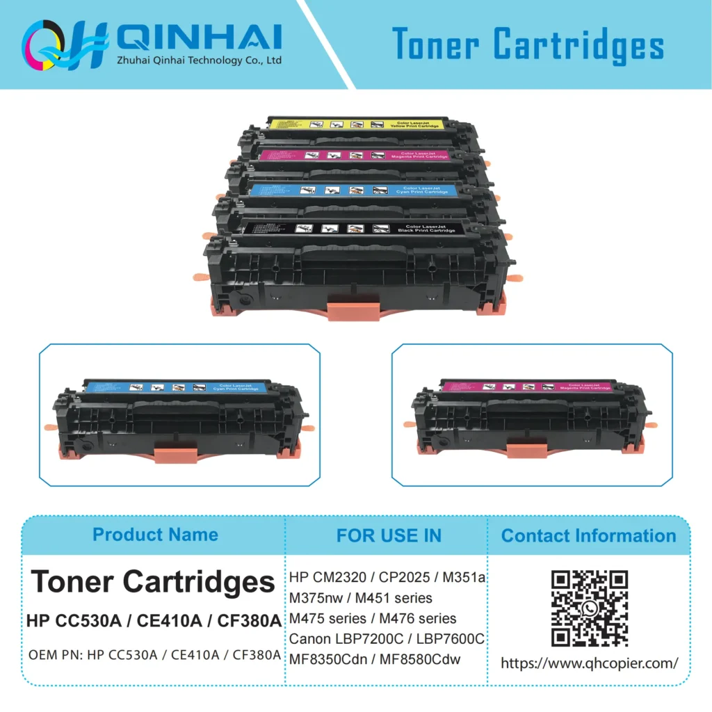 hp cc530a / ce410a / cf380a toner cartridge