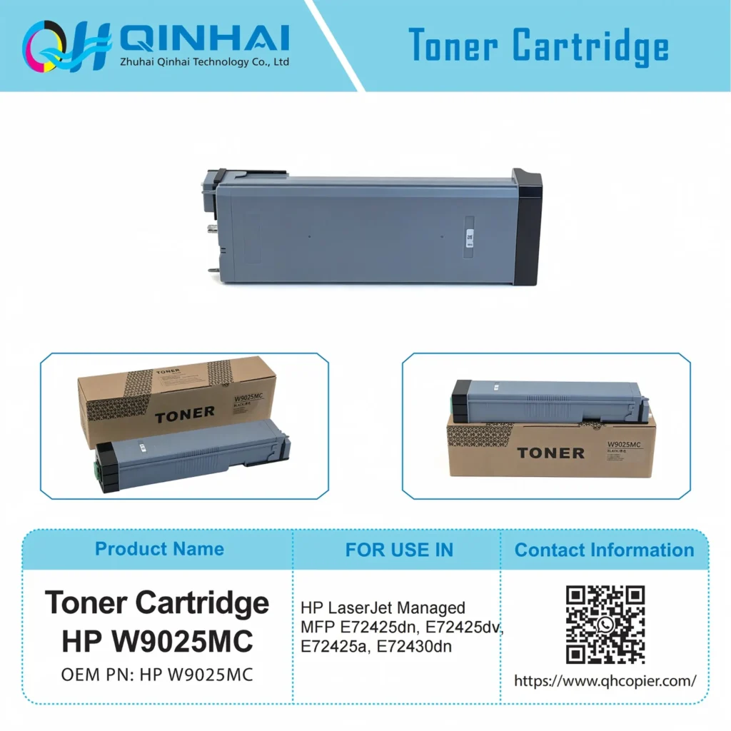 hp w9025mc black toner cartridge original