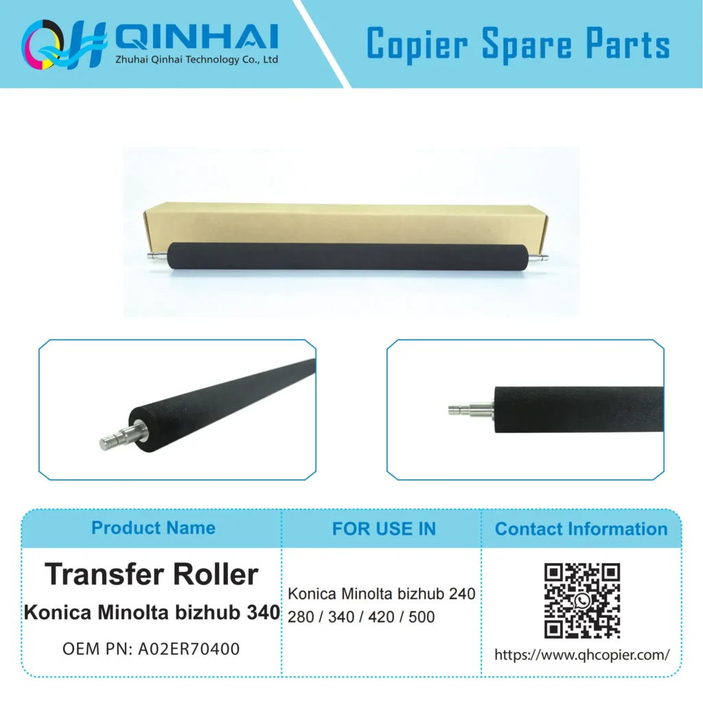 konica minolta bizhub 340 image transfer roller a02er70400