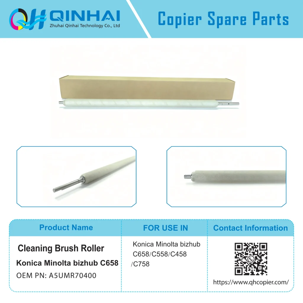 konica minolta bizhub c658 cleaning brush roller a5umr70400