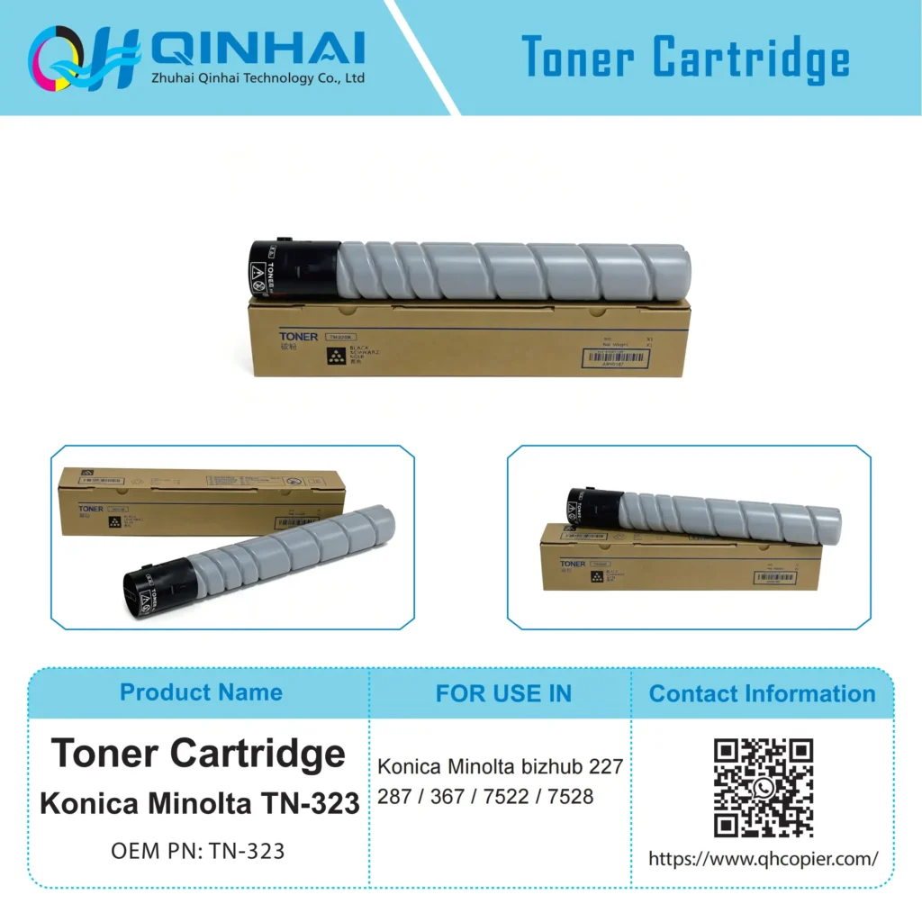 konica minolta tn 323 toner cartridge