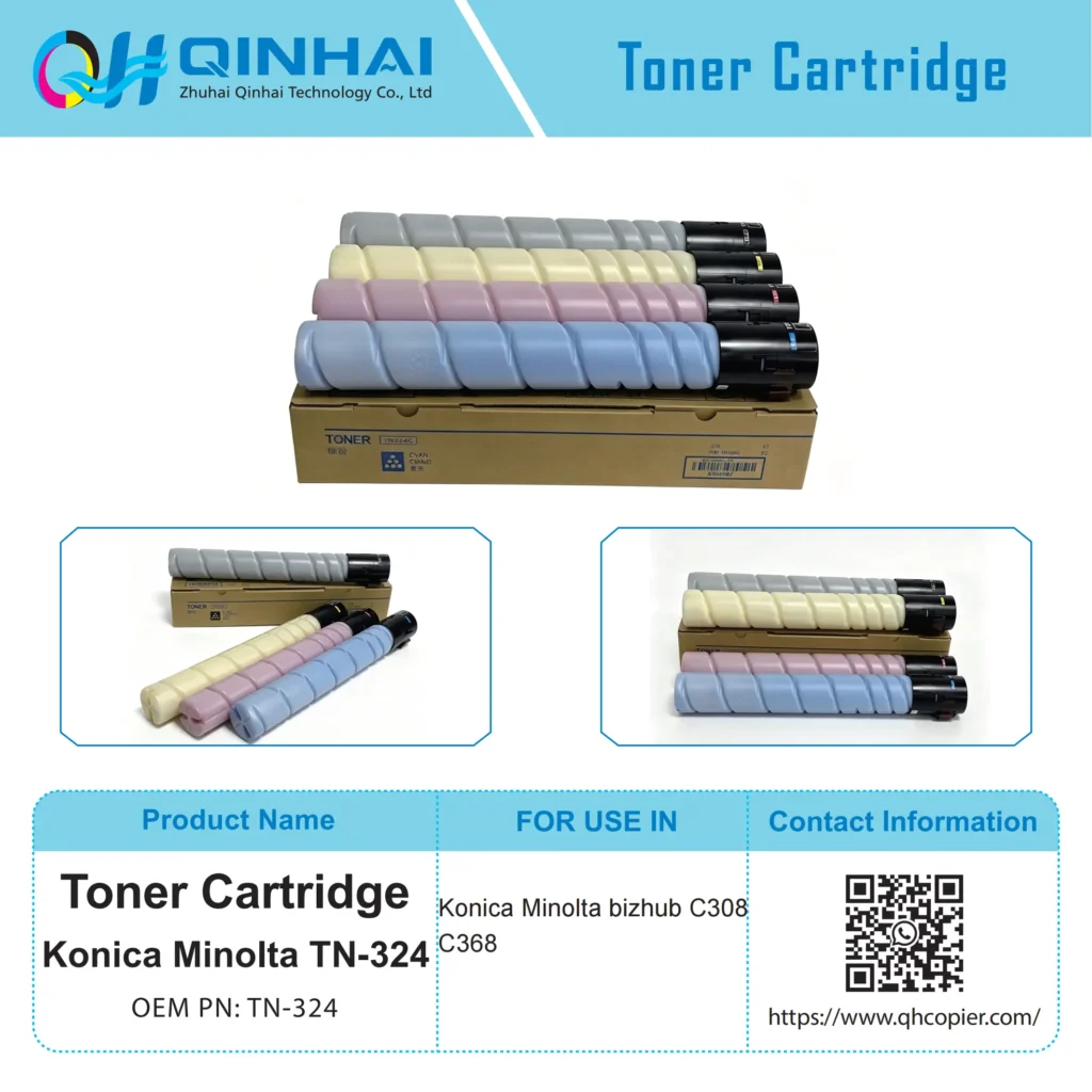 konica minolta tn 324 toner cartridge