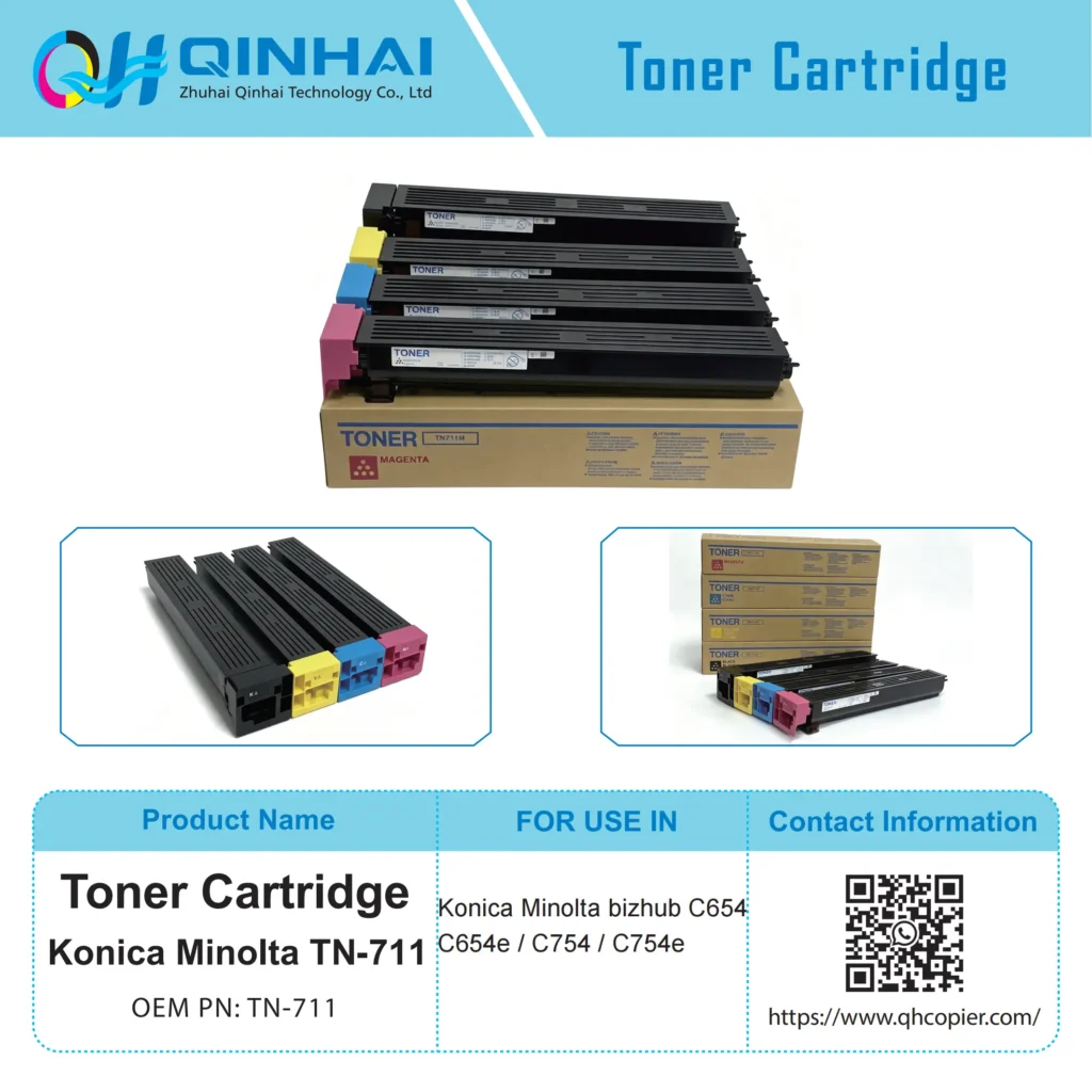 konica minolta tn 711 toner cartridge