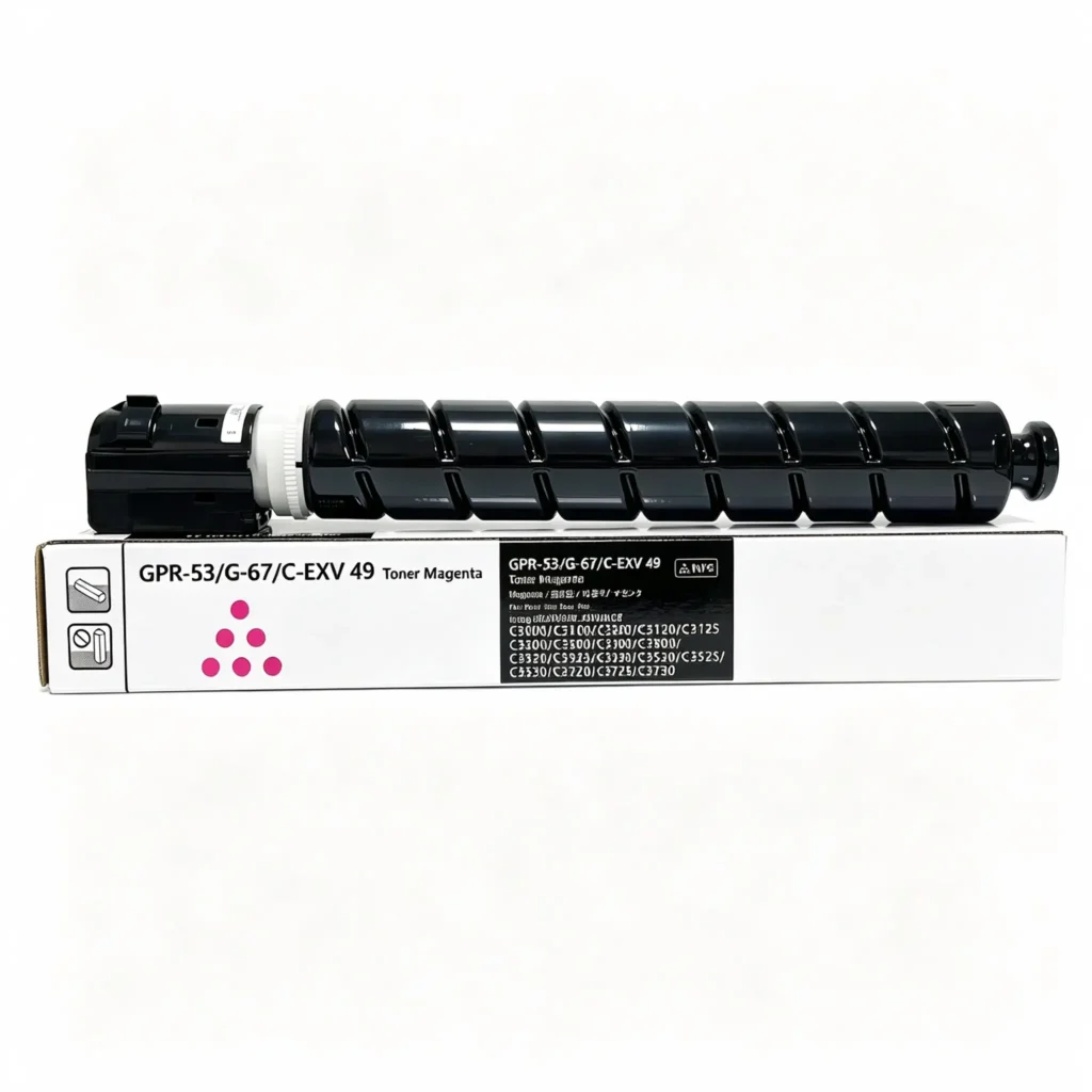 canon npg 67/gpr 53/c exv49 color toner cartridge