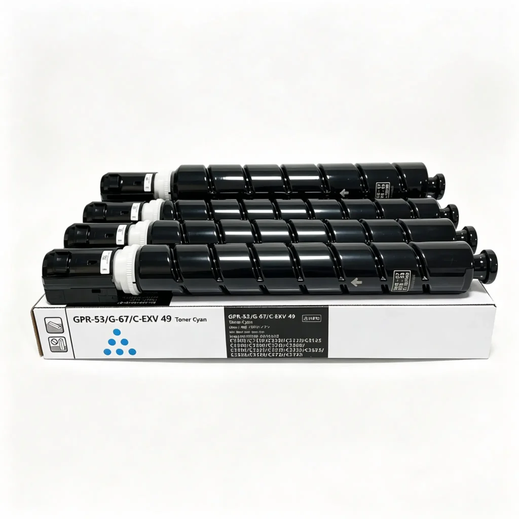 canon npg 67/gpr 53/c exv49 color toner cartridge
