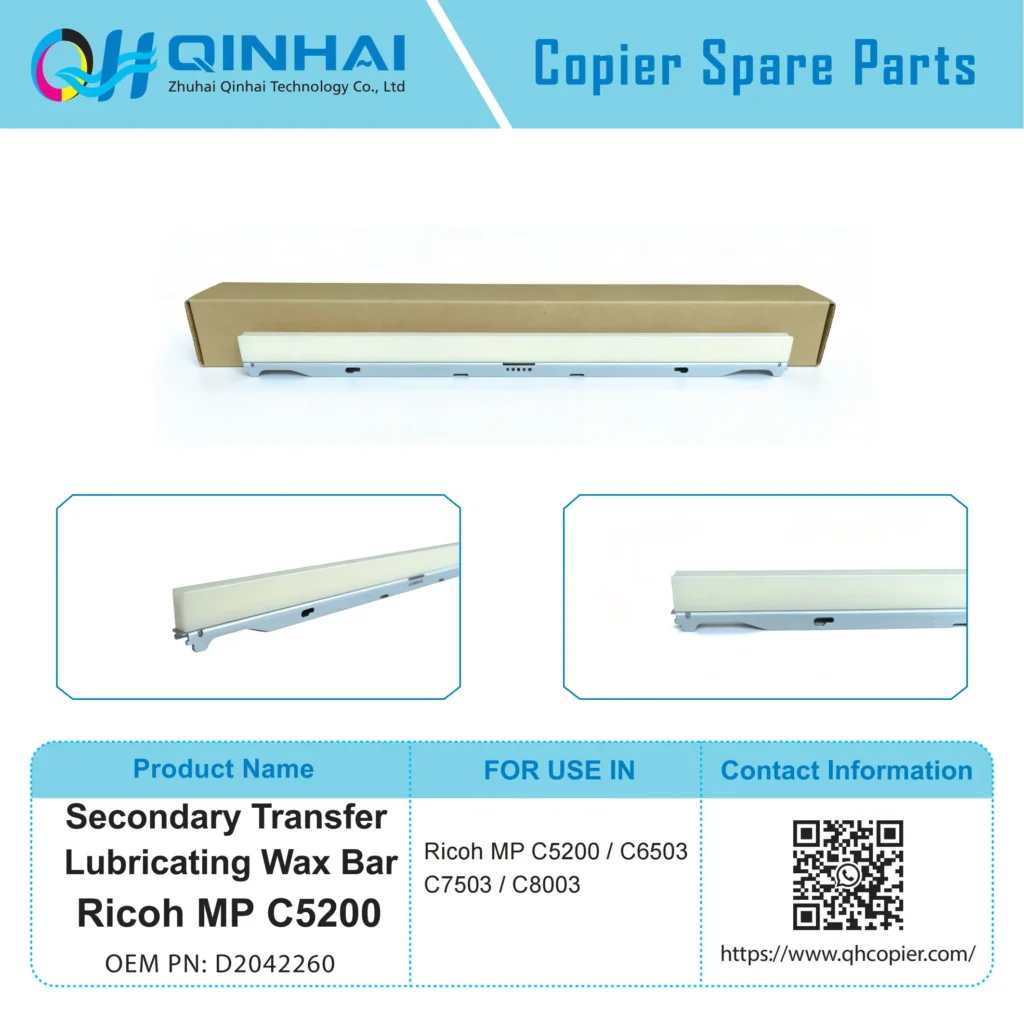 ricoh mp c5200 secondary transfer lubricating wax bar d2042260