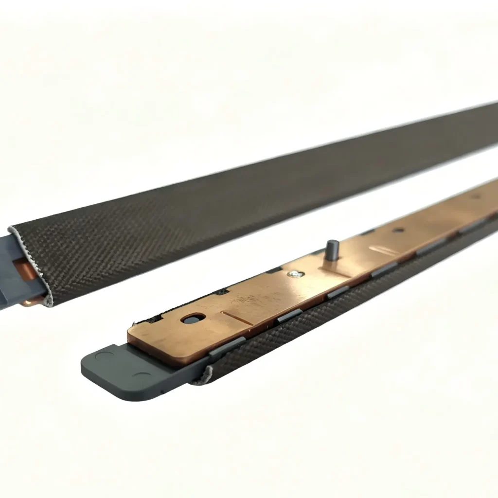 ricoh mp2554 fuser high temperature oil felt (complete with metal bracket)