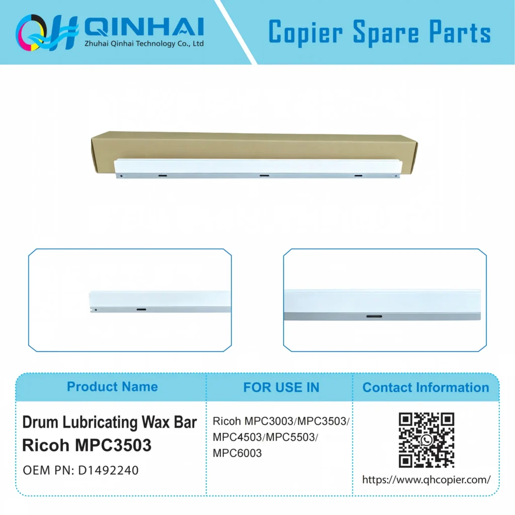 ricoh mpc3503 opc drum lubricating wax bar d1492240