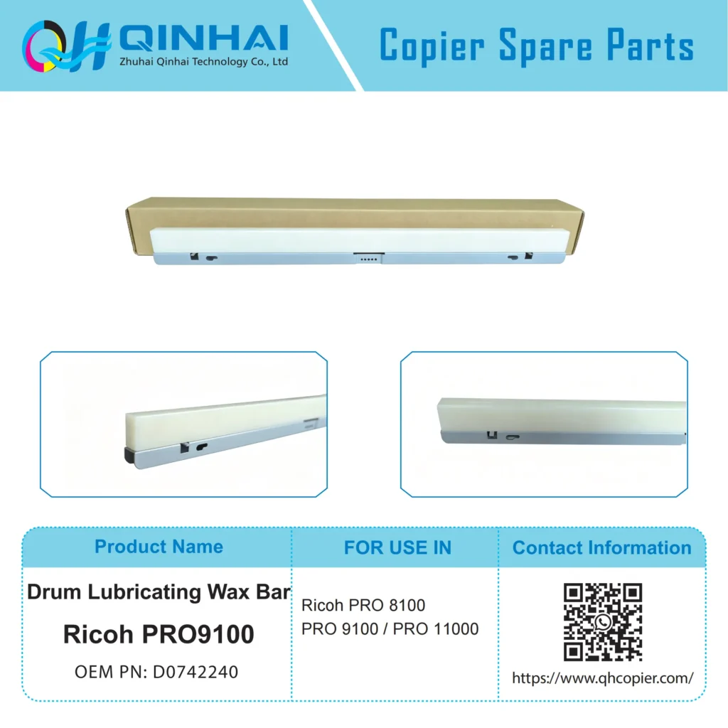 ricoh pro9100 opc drum lubricating wax bar d0742240