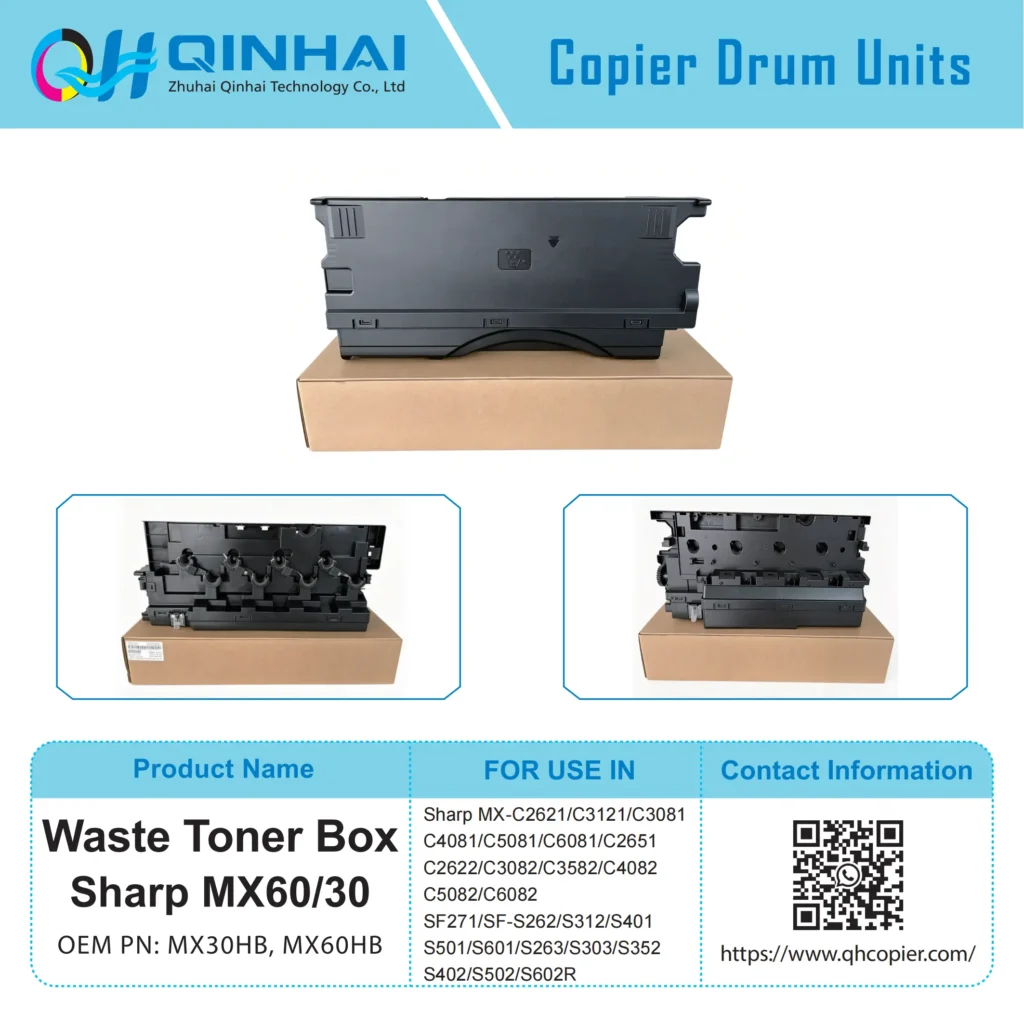 sharp mx60/30 waste toner box（mx30hb/mx60hb）