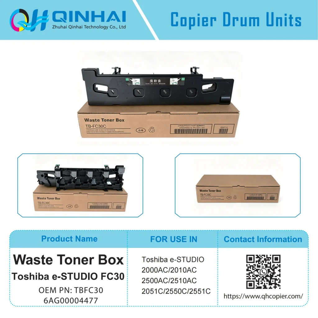 toshiba e studio fc30 (tb fc30) waste toner box（tbfc30/6ag00004477）