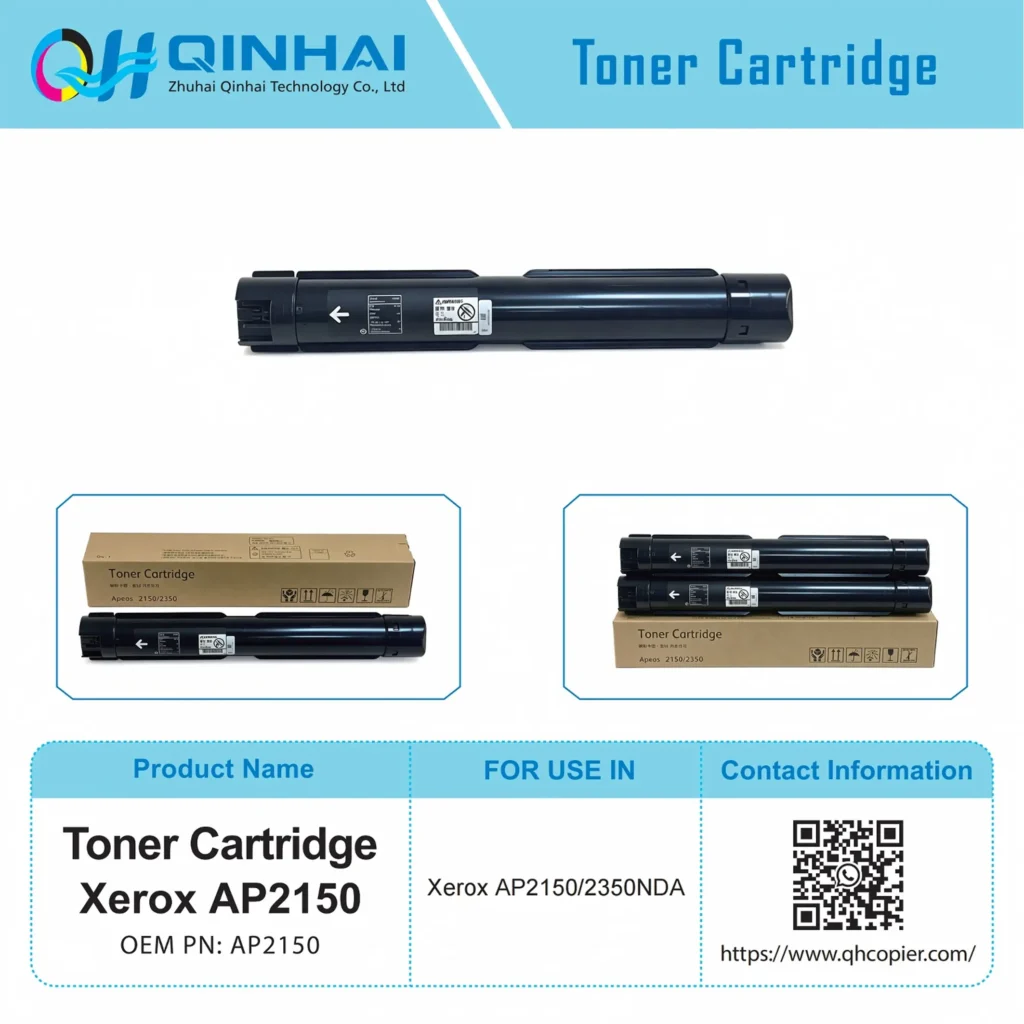 xerox ap2150 black toner cartridge original