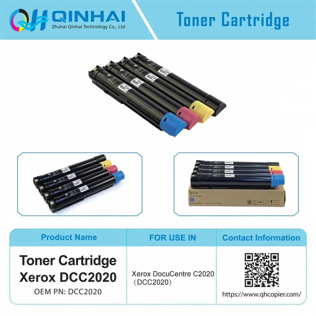 xerox dcc2020 color toner cartridge original oem code: dcc2020