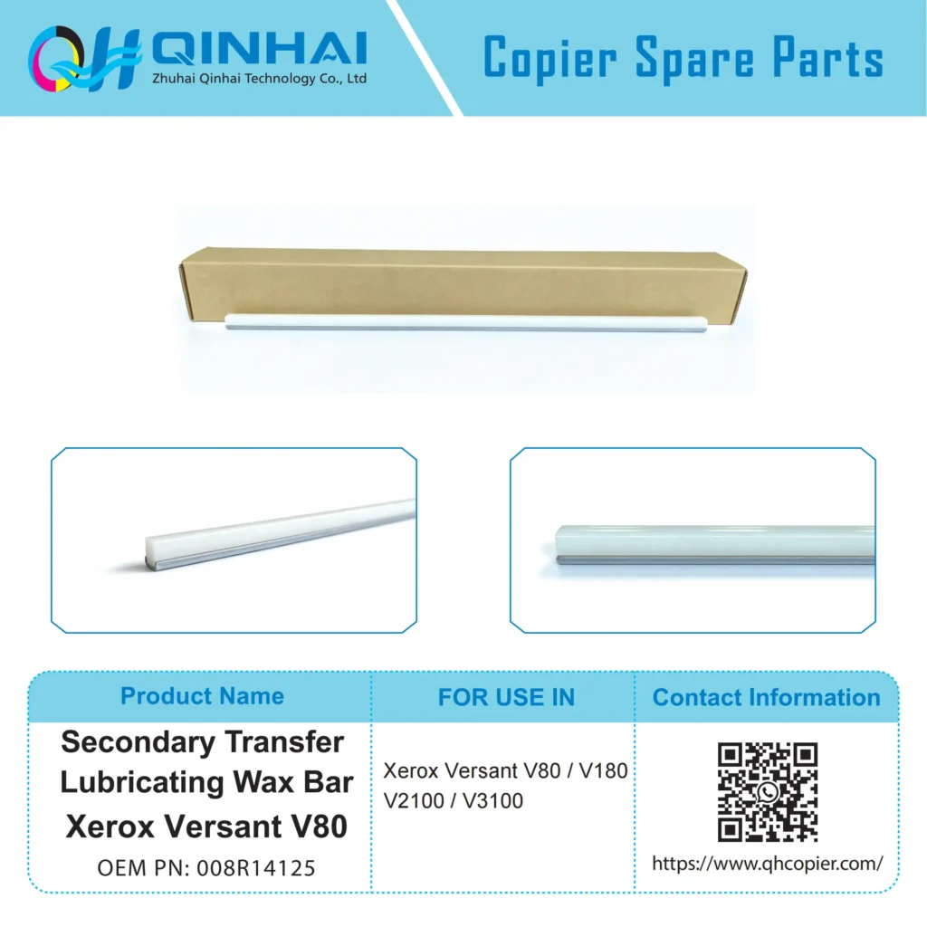 xerox versant v80 secondary transfer lubricating wax bar 008r14125