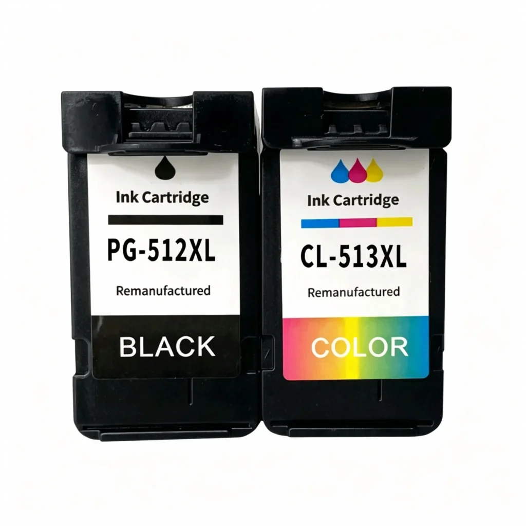 canon pg 512 black / cl 513 color ink cartridge oem code: pg 512 (black), cl 513 (color)
