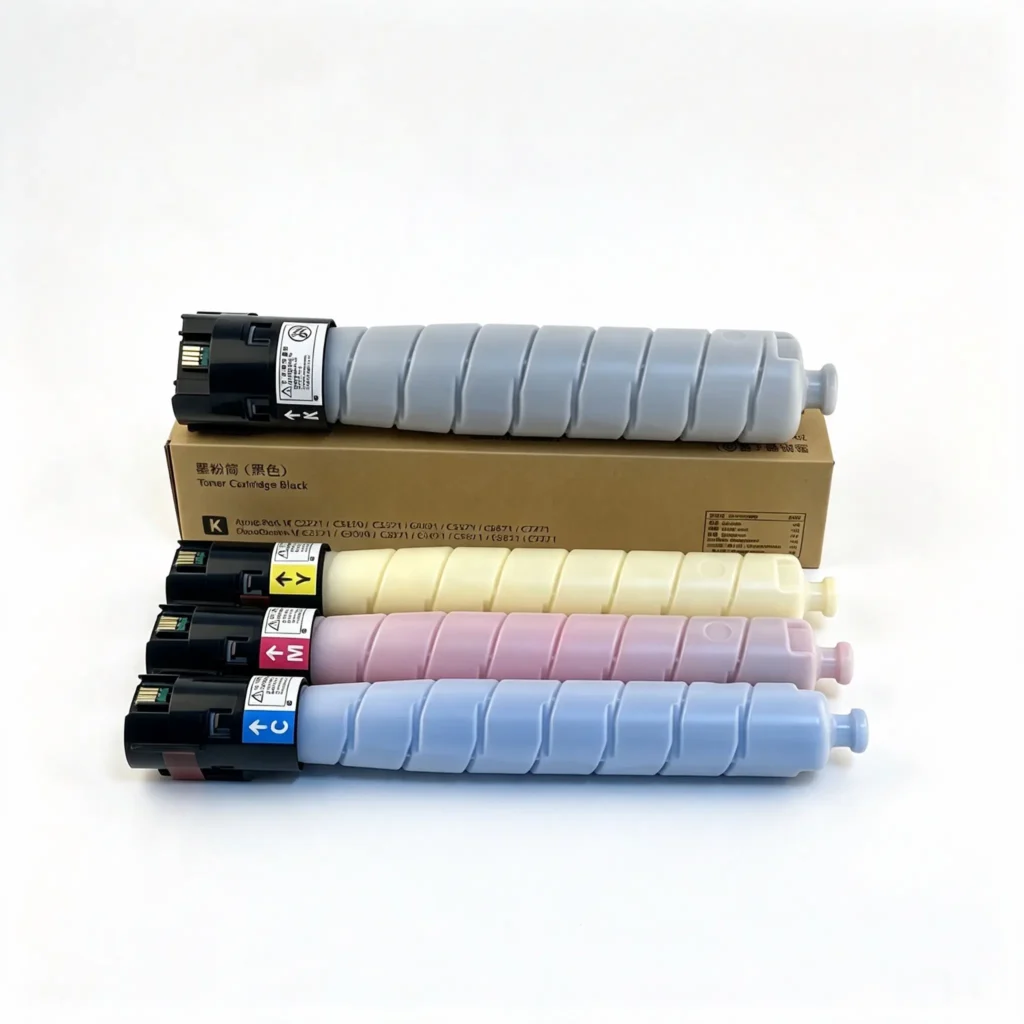 fuji xerox vi2271 / vii3371 color toner cartridge bk: ct202642, c: ct202643, m: ct202644, y: ct202645