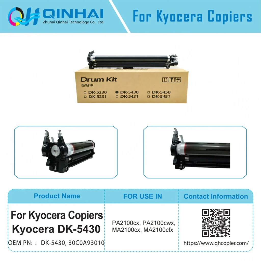 kyocera dk 5430 black drum unit oem code：dk 5430, 30c0a93010