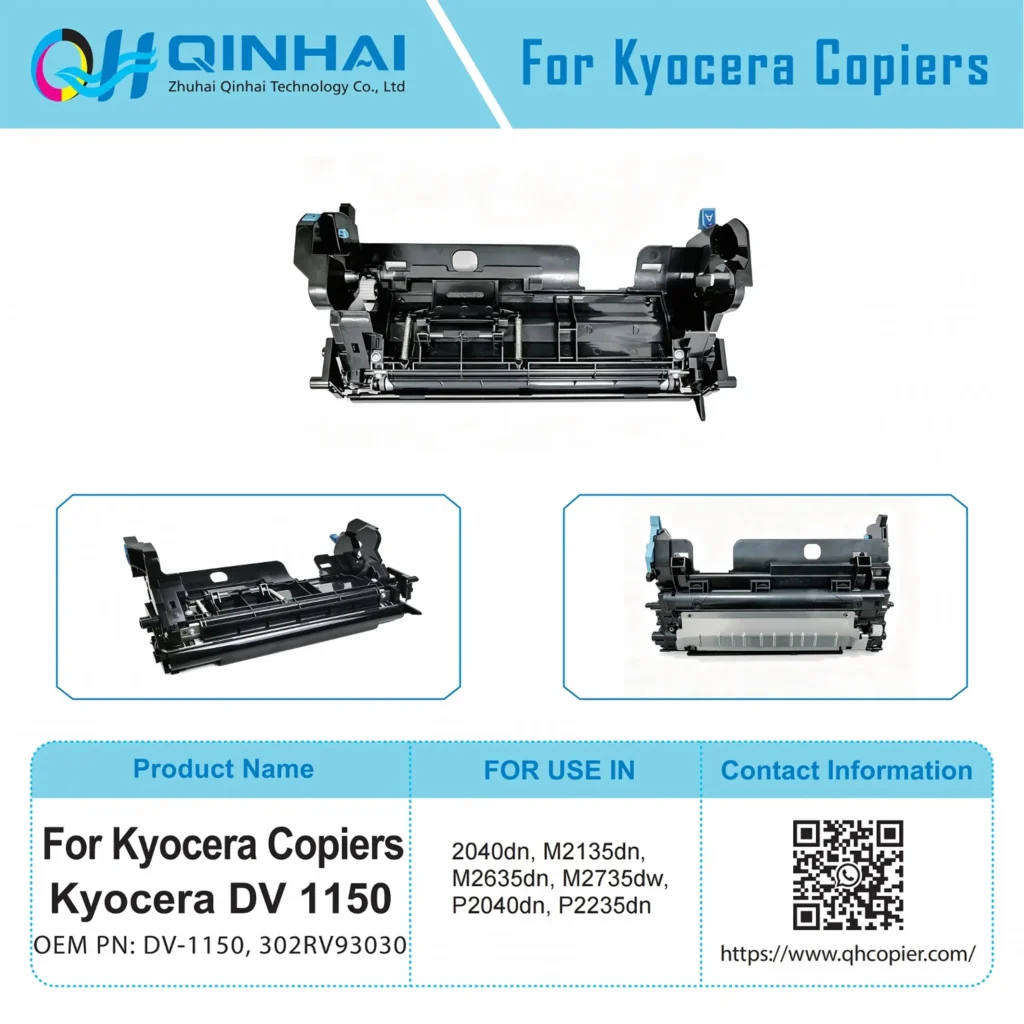 kyocera dv 1150 developer unit oem code：dv 1150, 302rv93030