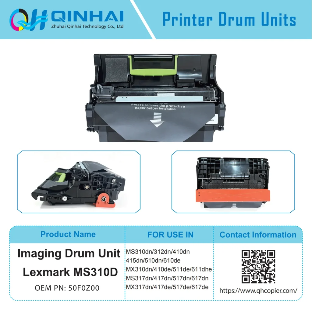 lexmark ms310d imaging drum unit 50f0z00