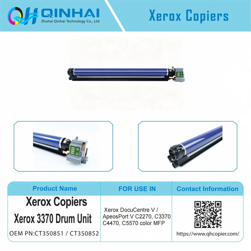 xerox 3370 drum unit oem code: ct350851 ct350852