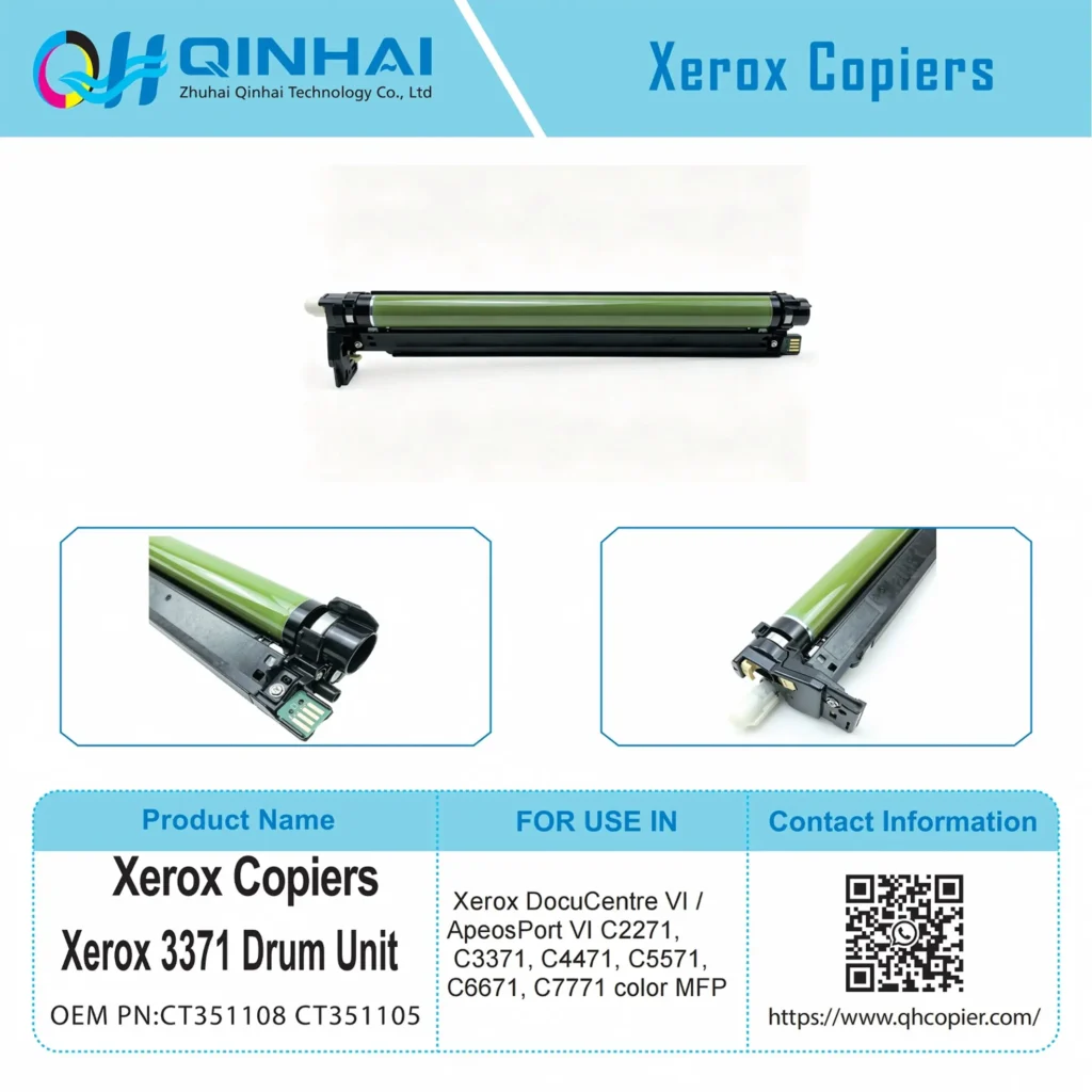 xerox 3371 drum unit oem code: ct351108 ct351105