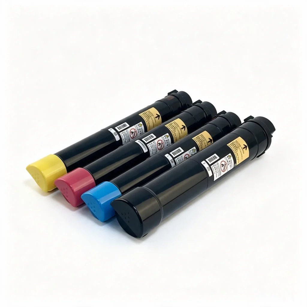 xerox workcentre 7525 color toner cartridge bk: 006r01517, c: 006r01518, m: 006r01519, y: 006r01520