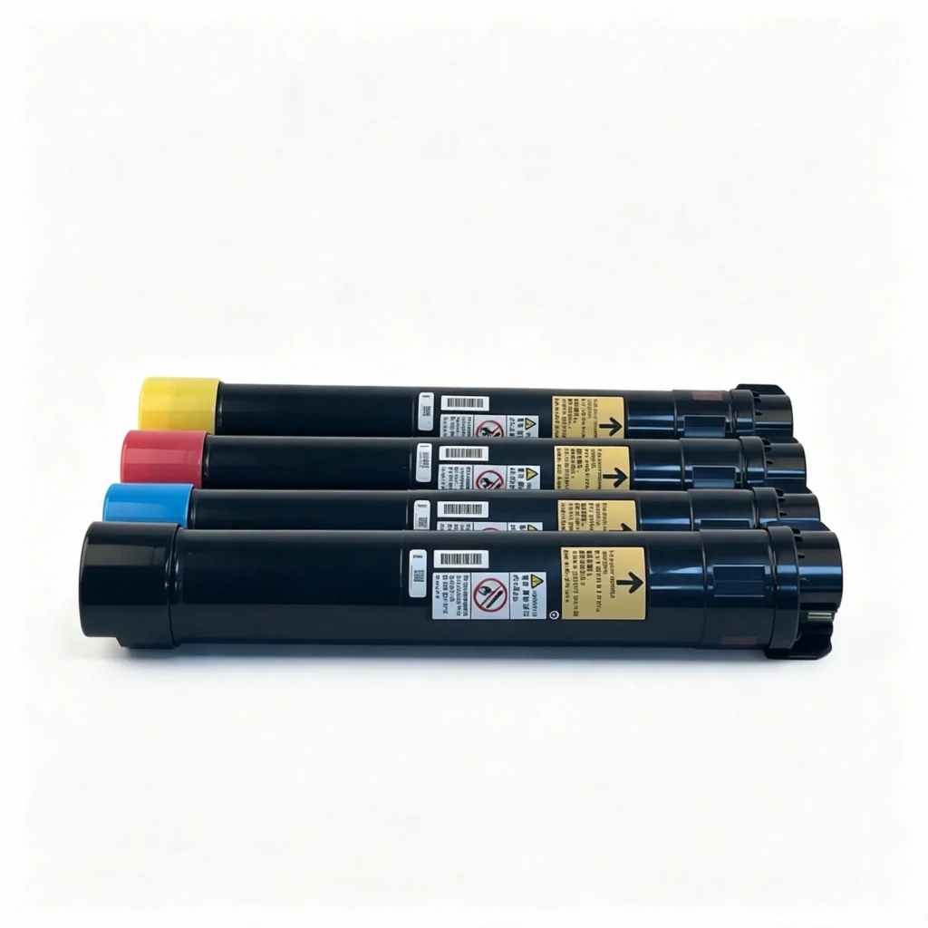 xerox workcentre 7525 color toner cartridge bk: 006r01517, c: 006r01518, m: 006r01519, y: 006r01520