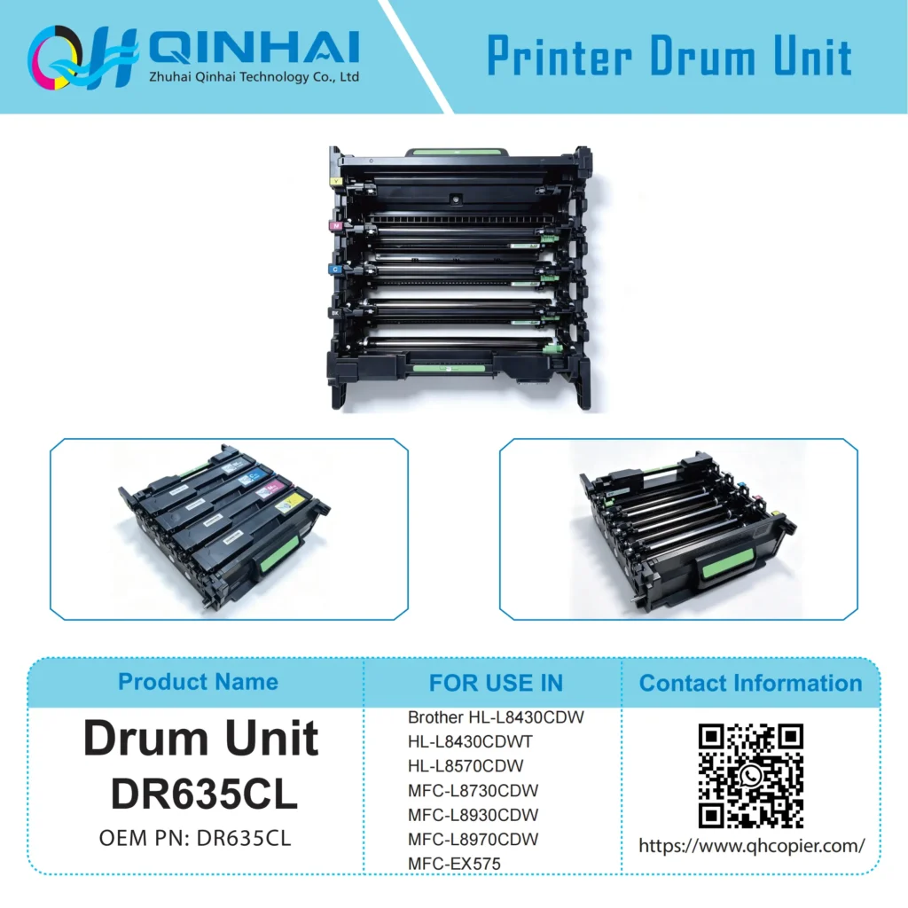 for brother dr635cl color drum unit