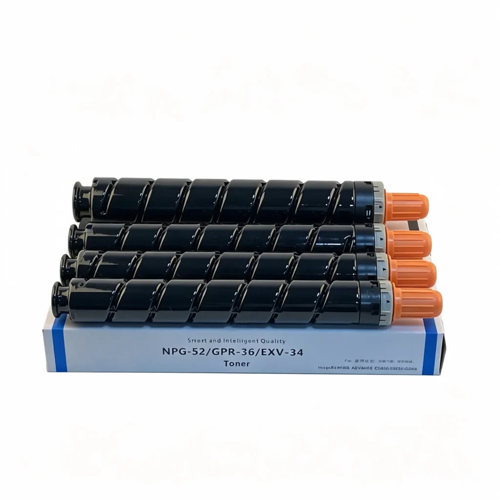 canon npg 52/gpr 36/c exv34 color digital multifunction copier toner cartridge