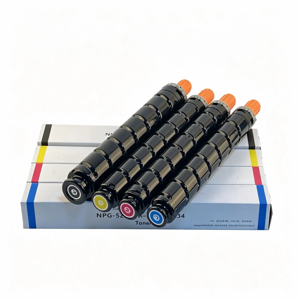 canon npg 52/gpr 36/c exv34 color digital multifunction copier toner cartridge