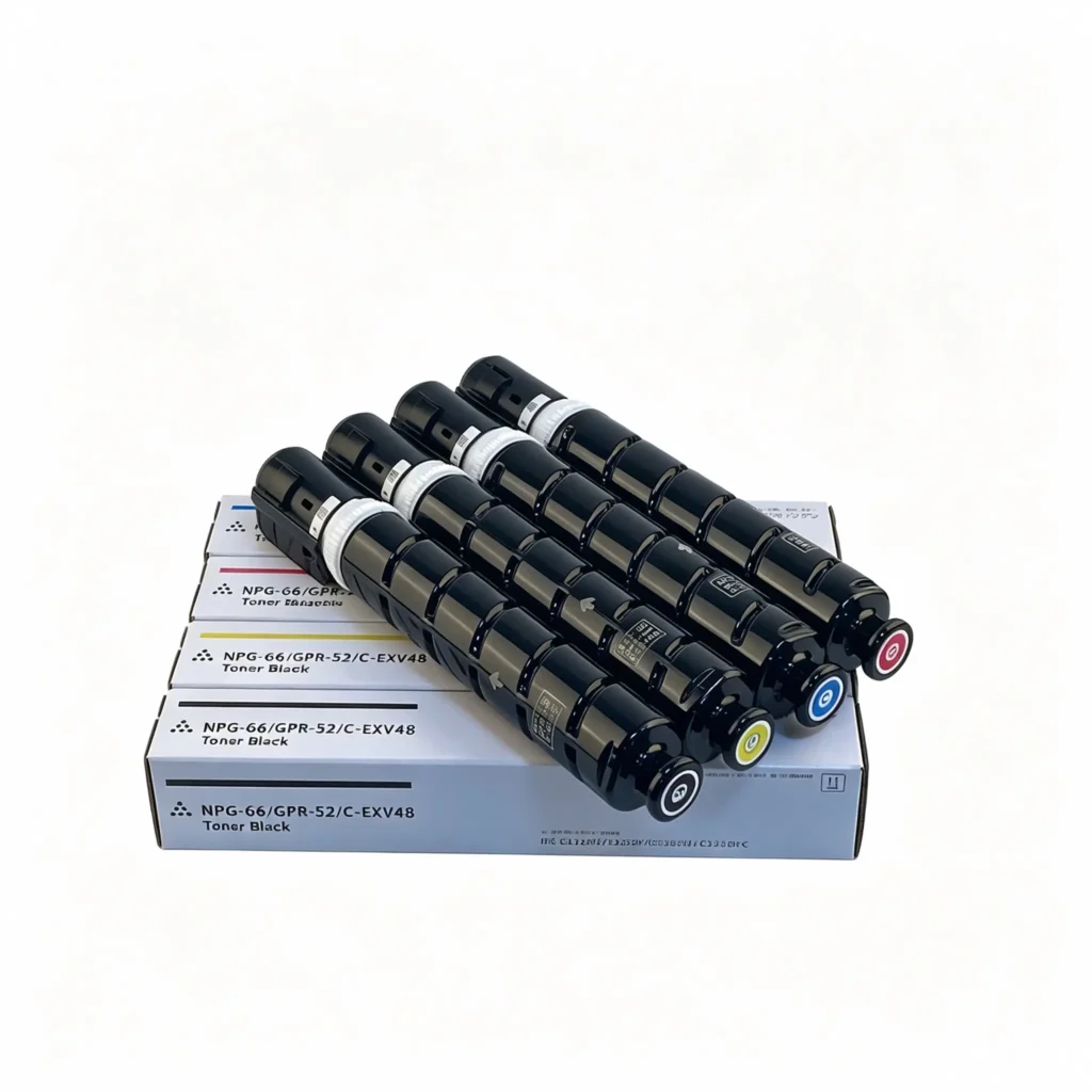 canon npg 66/gpr 52/c exv48 color digital multifunction copier toner cartridge