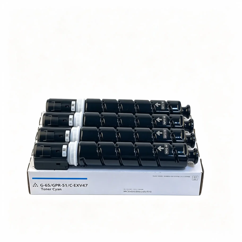 canon npg 65/gpr 51/c exv47 color digital multifunction copier toner cartridge