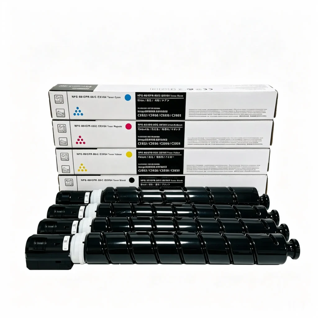 canon npg 88/gpr 66/c exv64 color digital multifunction copier toner cartridge