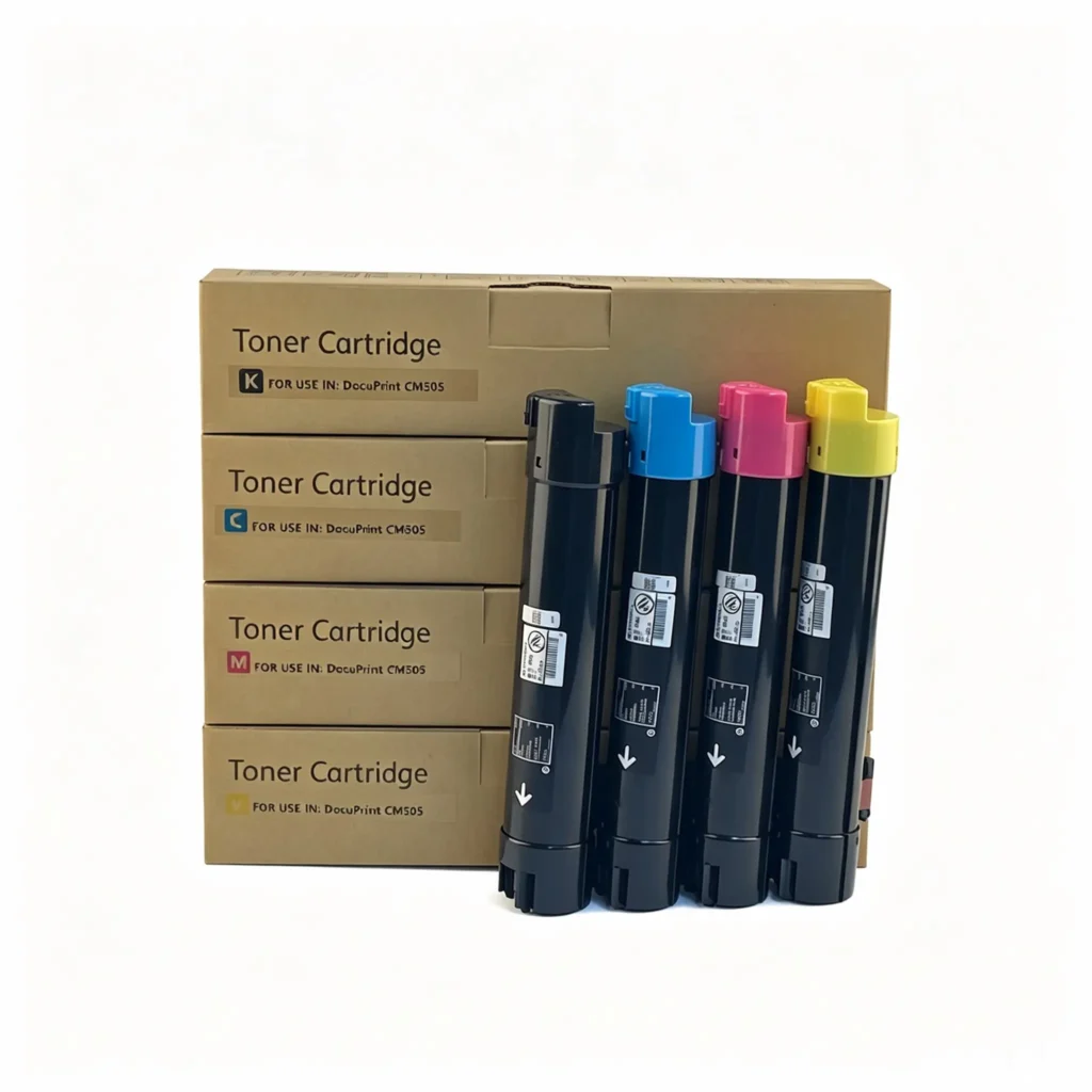 fuji xerox cm505 color a4 laser printer toner cartridge
