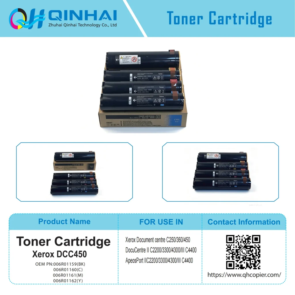 fuji xerox dcc450 color digital multifunction copier toner cartridge