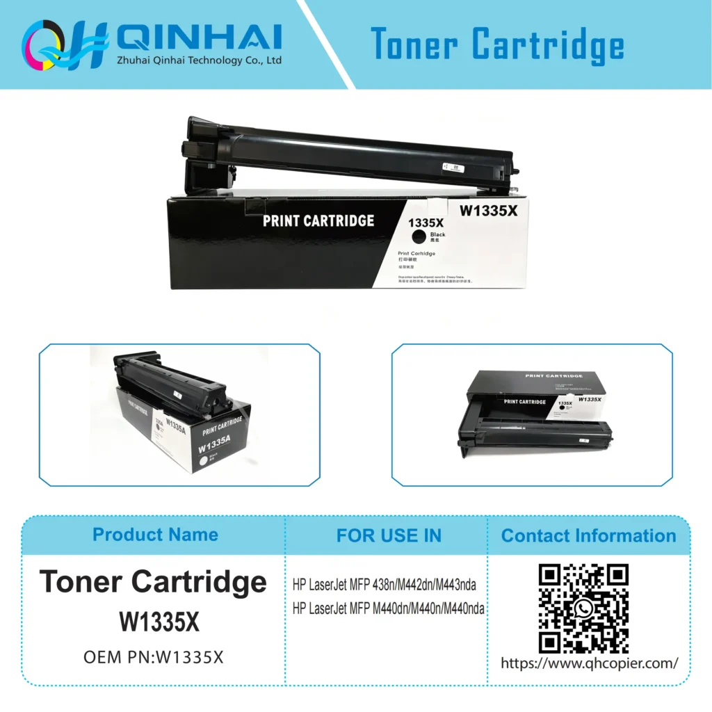hp w1335x high yield monochrome laser printer toner cartridge