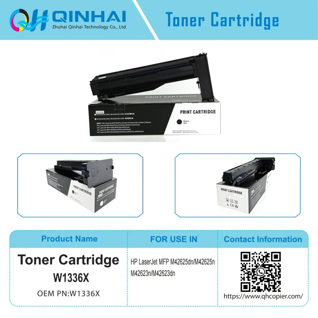 hp w1336x high yield monochrome laser printer toner cartridge