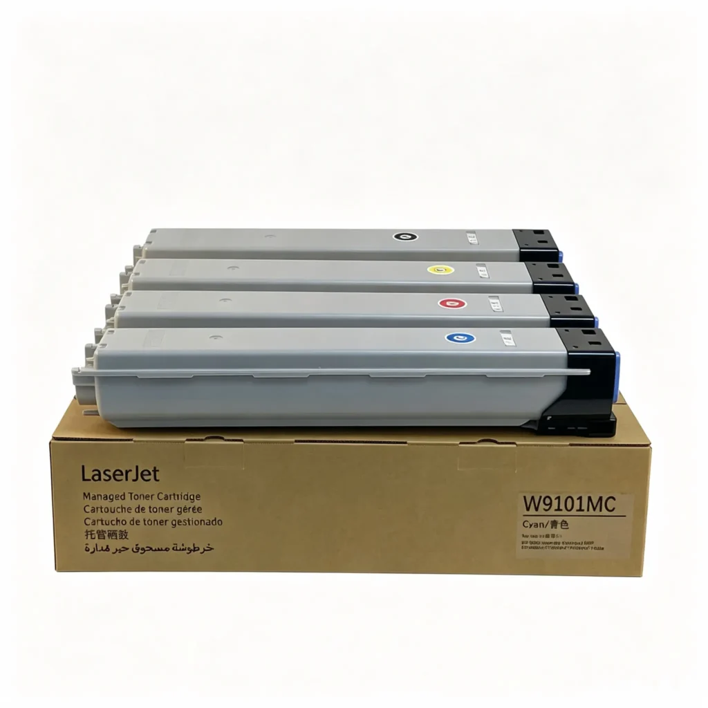 product name: hp w9100/9101/9102/9103mc managed color toner cartridge