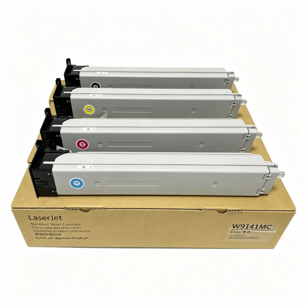 product name: hp w9140/9141/9142/9143mc managed color toner cartridge