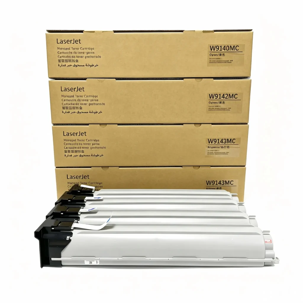 product name: hp w9140/9141/9142/9143mc managed color toner cartridge