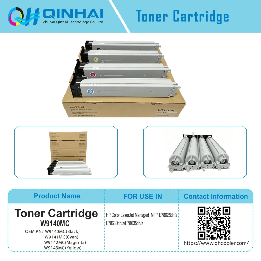 product name: hp w9140/9141/9142/9143mc managed color toner cartridge
