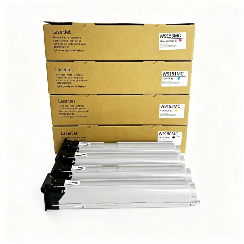product name: hp w9150/9151/9152/9153mc managed highyield color toner cartridge