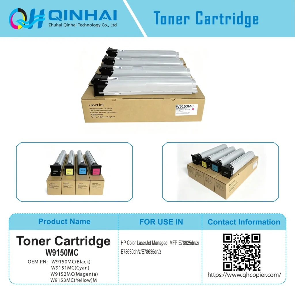 product name: hp w9150/9151/9152/9153mc managed highyield color toner cartridge