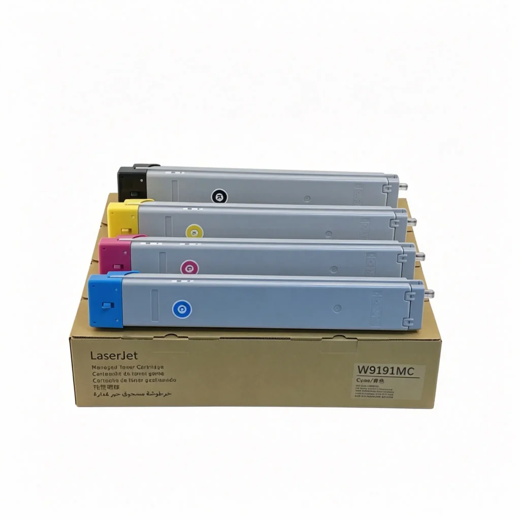 hp w9190/9191/9192/9193mc managed color toner cartridge