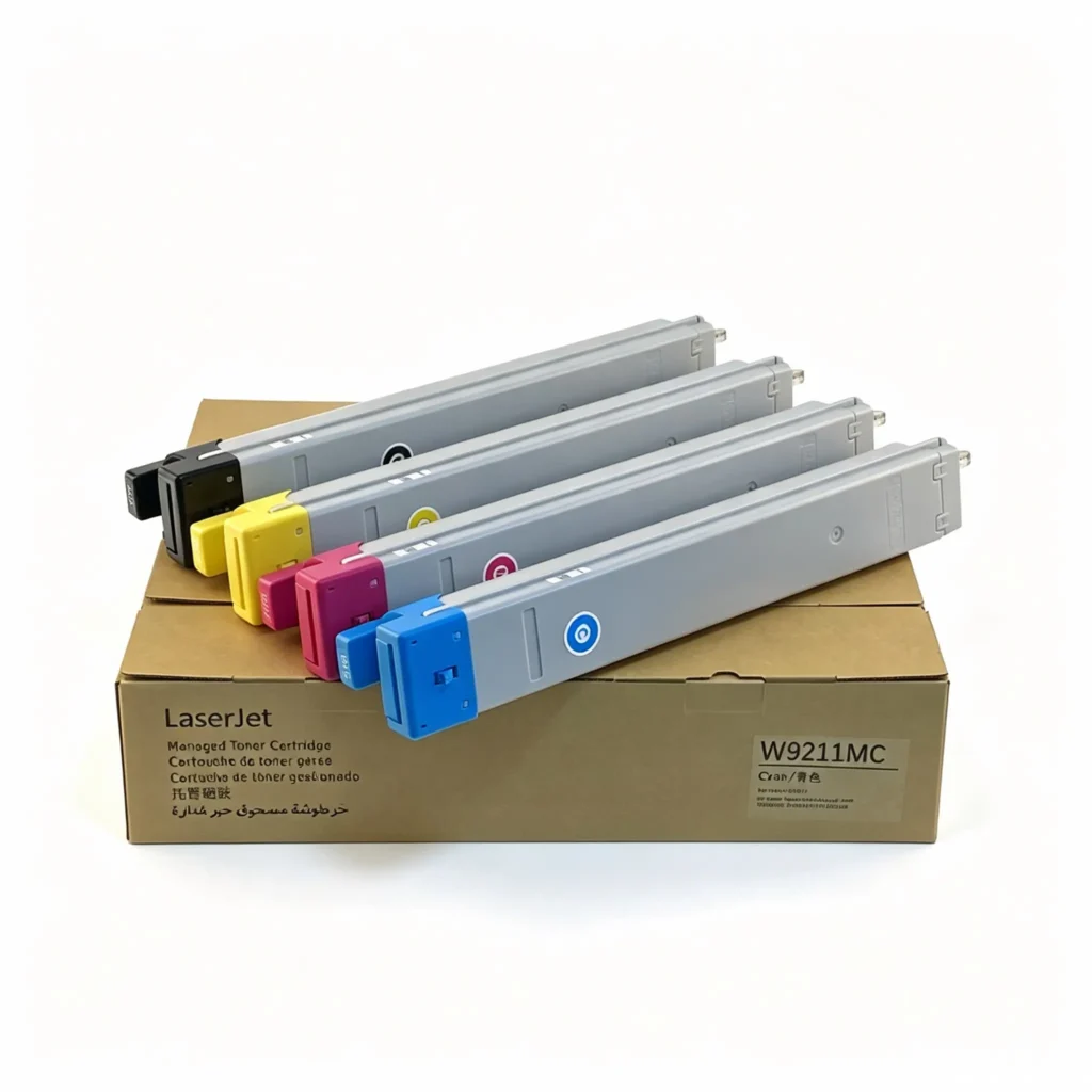 product name: hp w9210/9211/9212/9213mc managed color toner cartridge