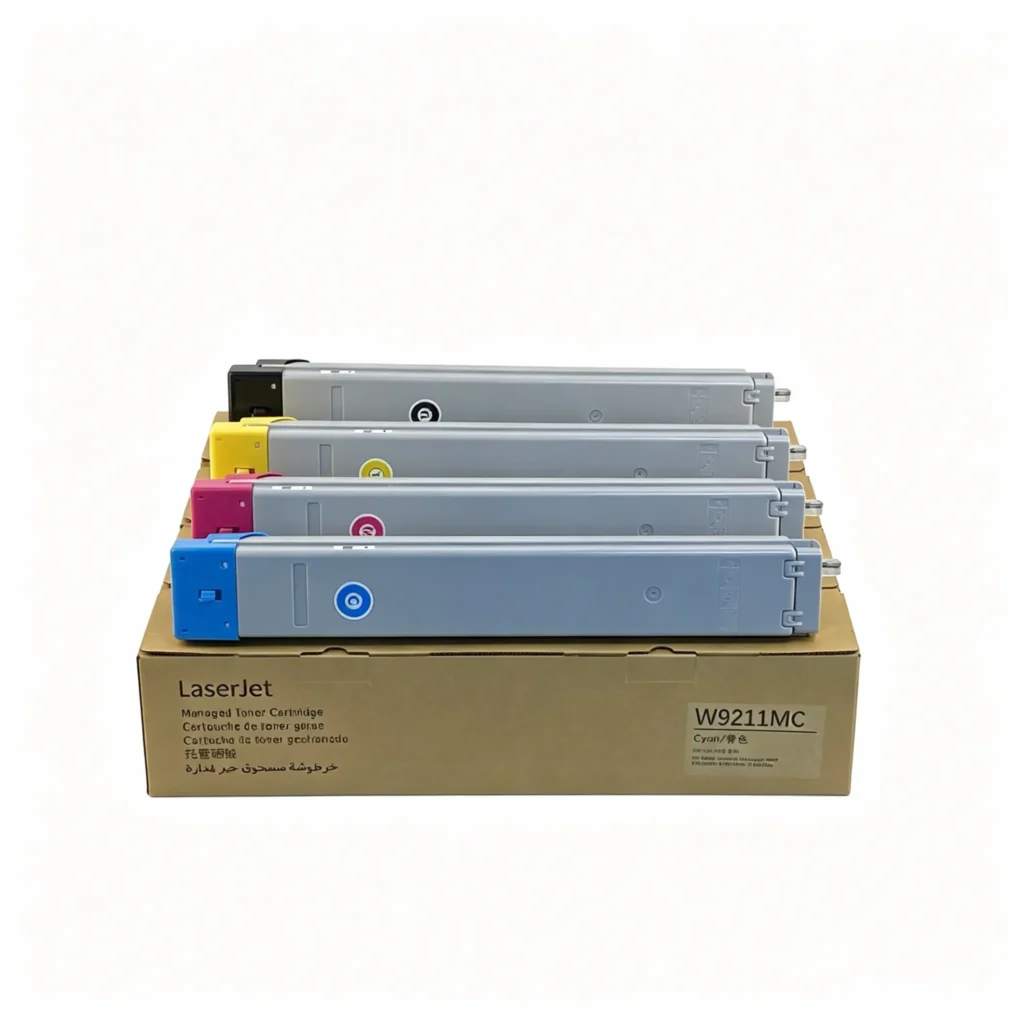 product name: hp w9210/9211/9212/9213mc managed color toner cartridge