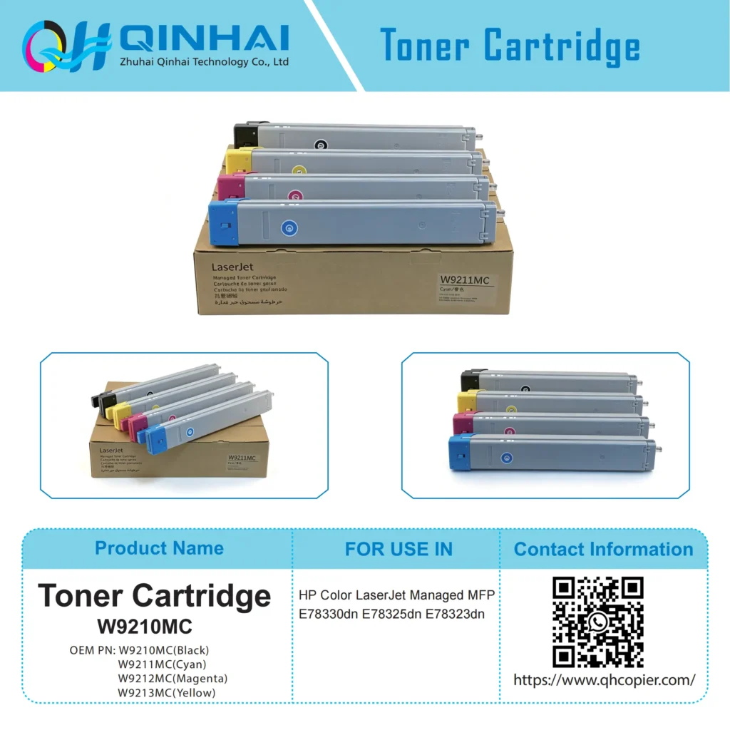 product name: hp w9210/9211/9212/9213mc managed color toner cartridge